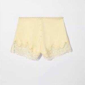 Zara X Kate Moss silk shorts